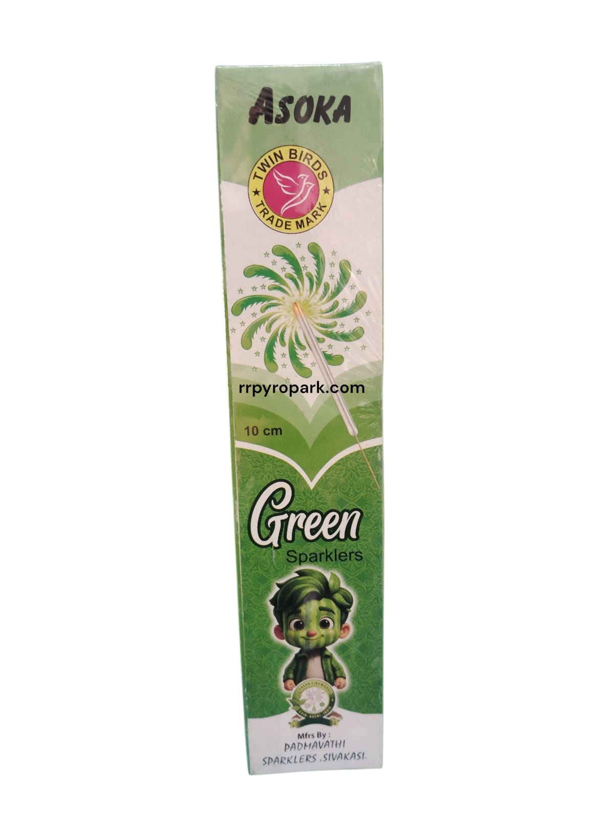 10 cm Green